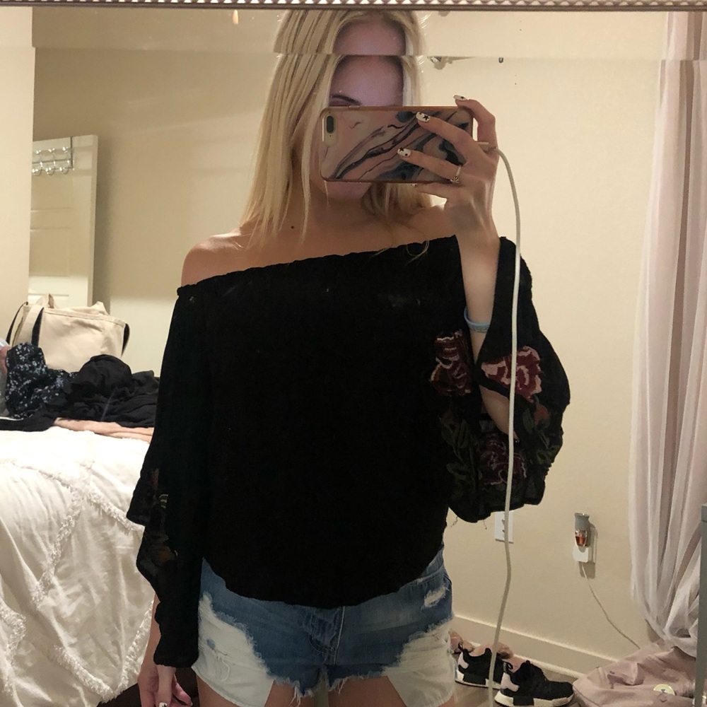 off the shoulder top